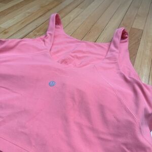 lululemon athletica Align High Neck Pink Tank Top Sz 10 EUC